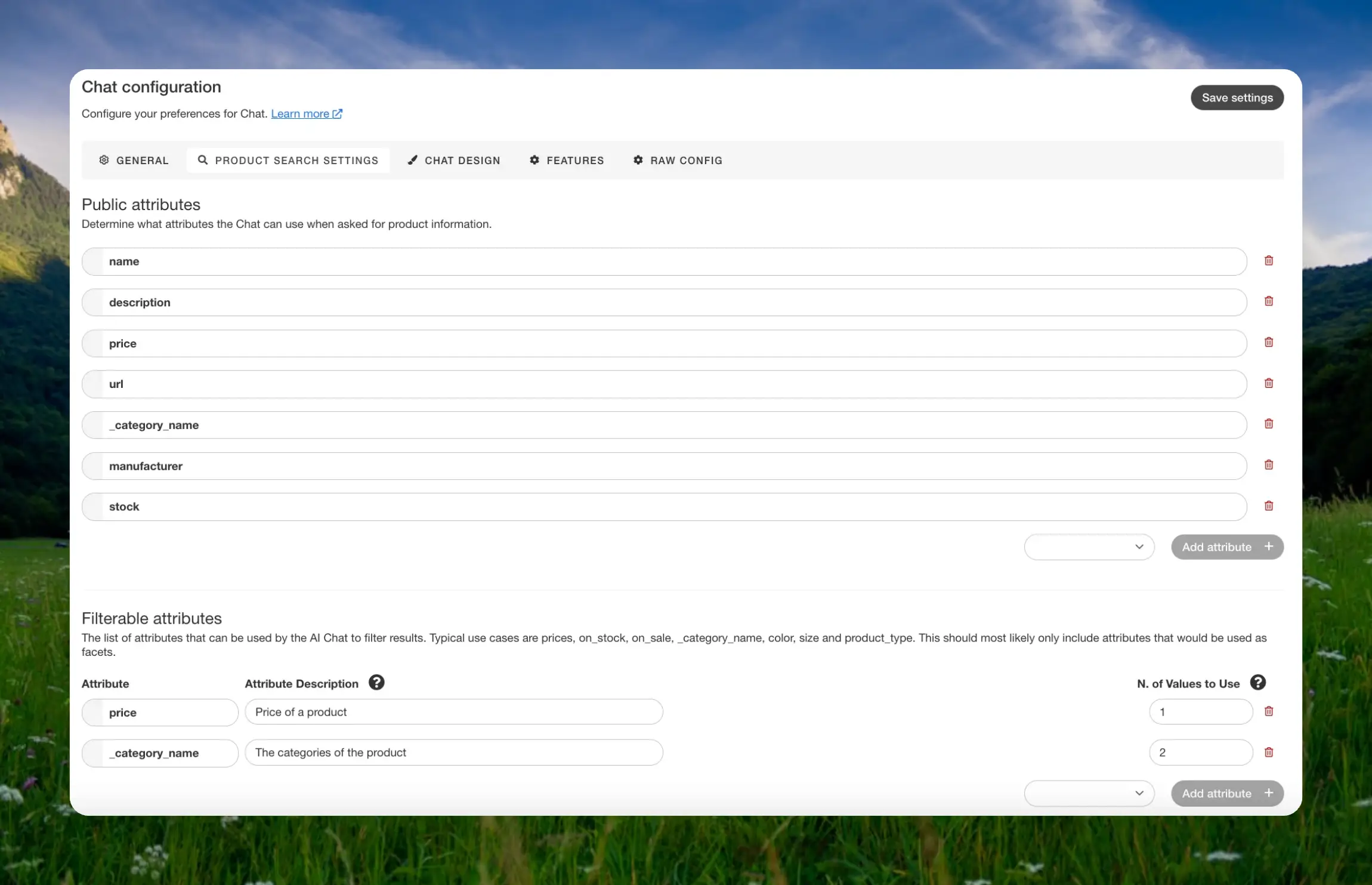 Product search