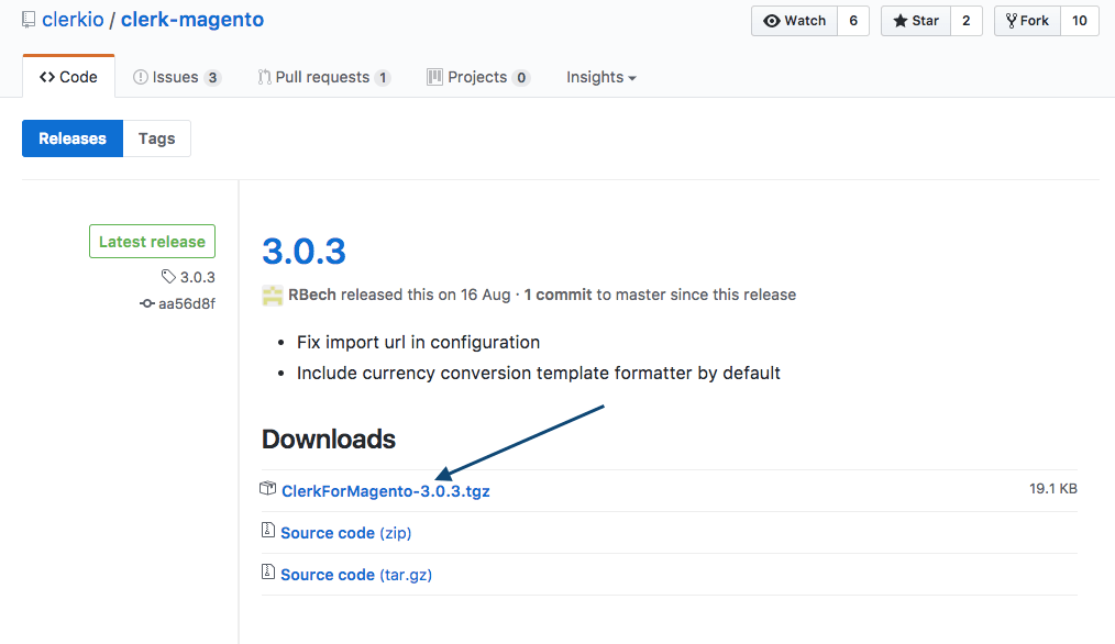 Latest extension download