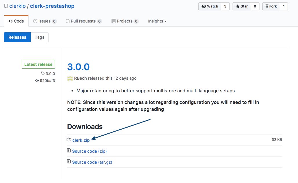 Latest module download